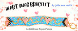 HEART SWAG Bracelet Pattern