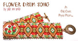 FLOWER DRUM SONG Bracelet Pattern