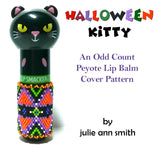 HALLOWEEN KITTY Lip Balm Cover Pattern