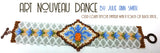 ART NOUVEAU DANCE Bracelet Pattern