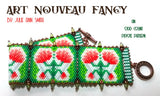 ART NOUVEAU FANCY Bracelet Pattern