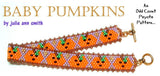 BABY PUMPKINS Skinny Mini Bracelet Pattern