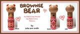 BROWNIE BEAR Lip Balm Cover Pattern