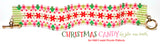 CHRISTMAS CANDY Bracelet Pattern