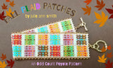 FALL PLAID PATCHES Bracelet Pattern