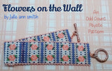 FLOWERS ON THE WALL Bracelet Pattern