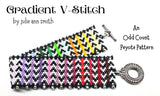 GRADIENT V-STITCH Bracelet Pattern