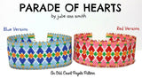 PARADE OF HEARTS Bracelet Pattern