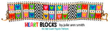 HEART BLOCKS Bracelet Pattern