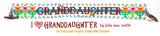 I HEART GRANDDAUGHTER Skinny Mini Bracelet Pattern