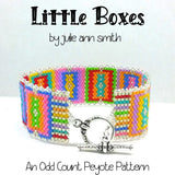 LITTLE BOXES Bracelet Pattern