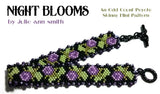 NIGHT BLOOMS Skinny Mini Bracelet Pattern