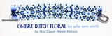 OMBRE DUTCH FLORAL Bracelet Pattern