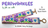 PERIWINKLES Skinny Mini Bracelet Pattern