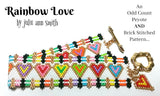 RAINBOW LOVE Bracelet Pattern