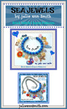 SEA JEWELS Brick Stitch Charms Pattern