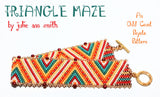TRIANGLE MAZE Bracelet Pattern