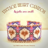 VINTAGE HEART CAMEOS Bracelet Pattern