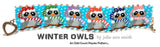 WINTER OWLS Bracelet Pattern